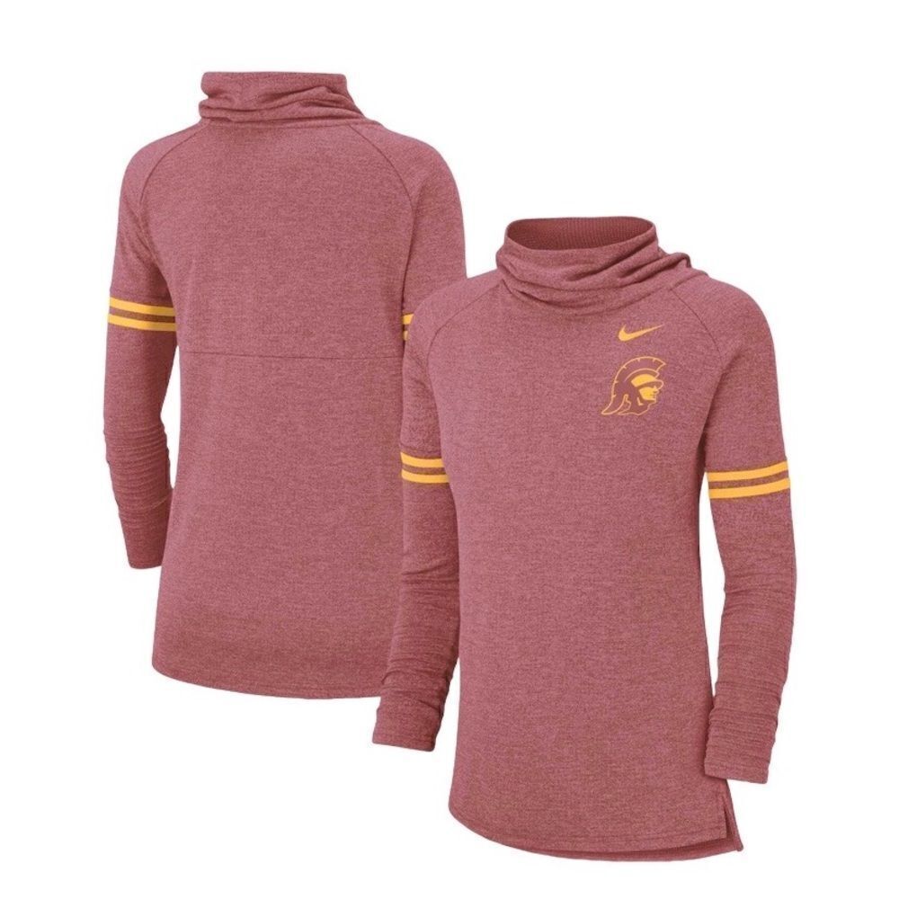 Nike NCAA USC Trojans Heathered Pullover Sz  XL